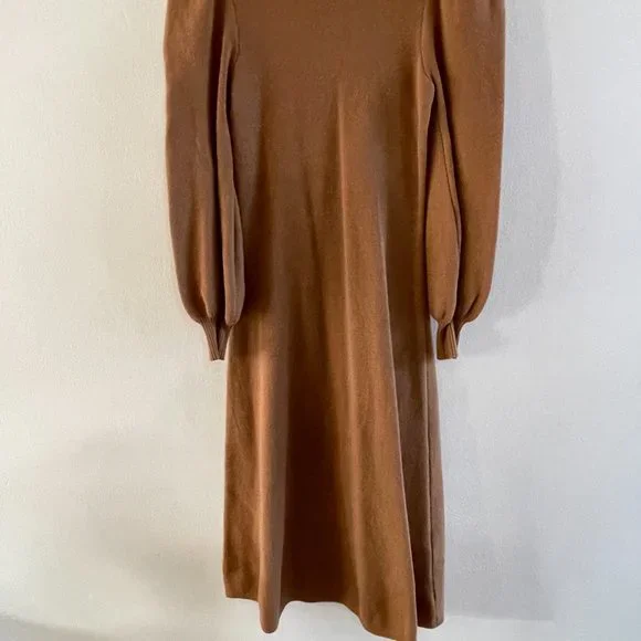 Who What Wear Long Sleeve Turtle Neck Dress - Size XS - Picture 4 of 5